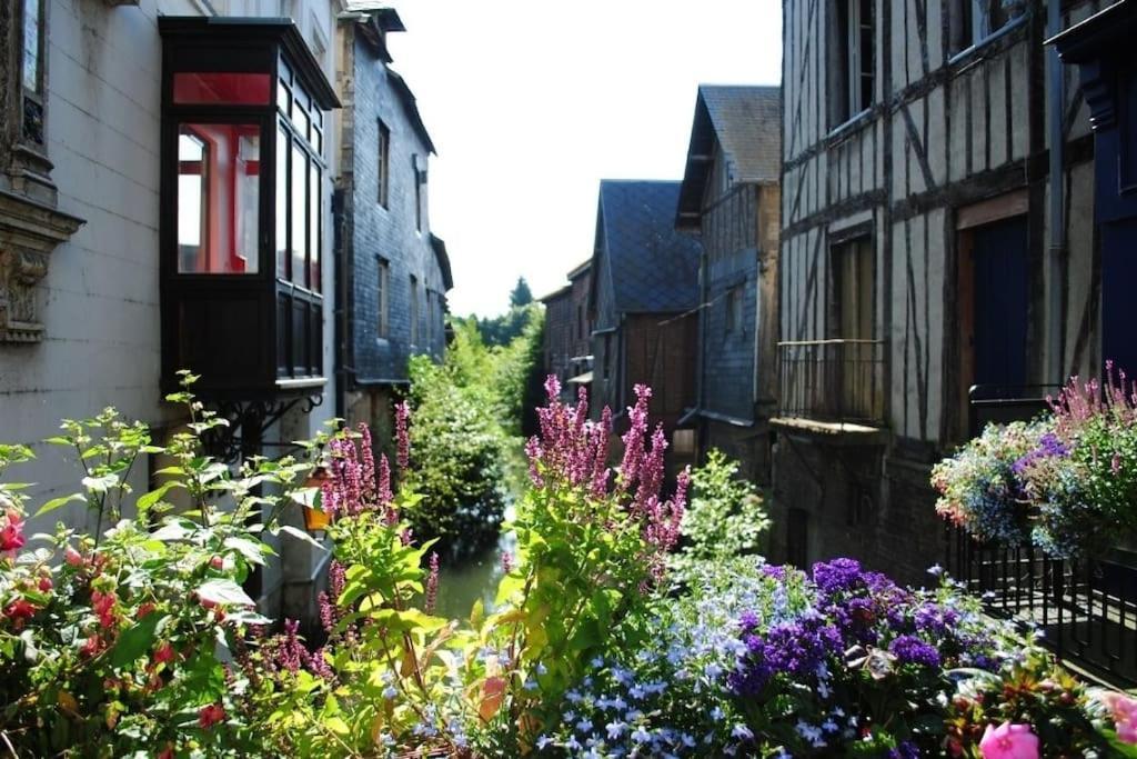 Appartement Chic Et Normand, Parking Facile, Wifi Hd à Pont-Audemer Extérieur photo