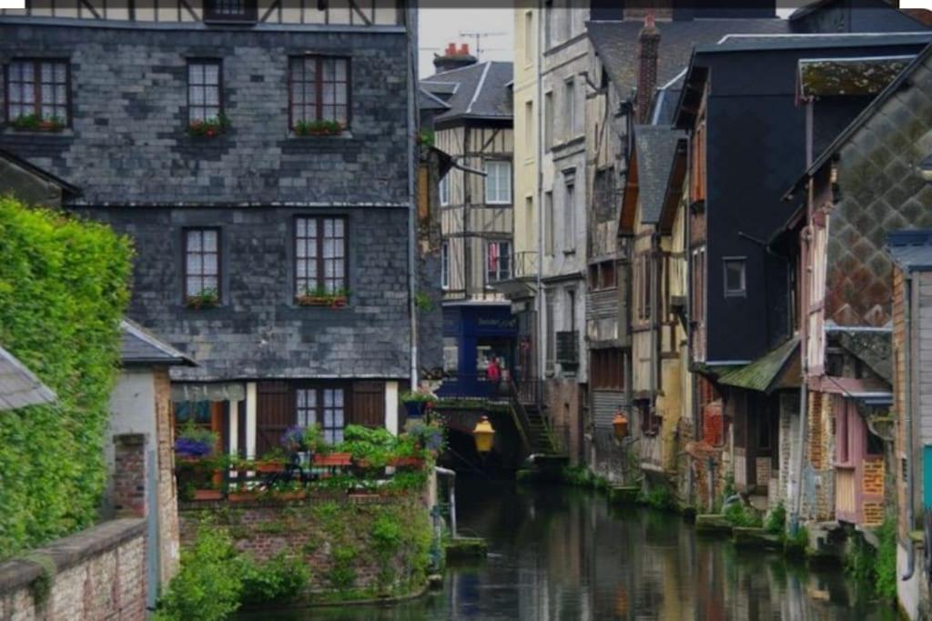 Appartement Chic Et Normand, Parking Facile, Wifi Hd à Pont-Audemer Extérieur photo
